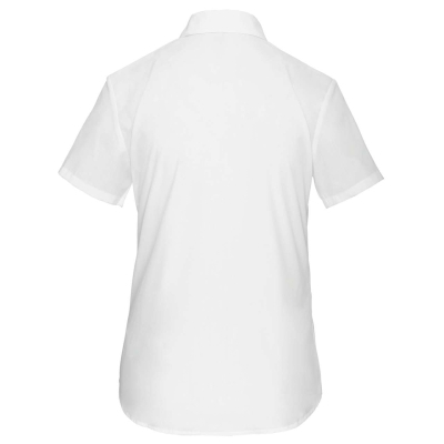 Дамска риза с къс ръкав Kariban ka548, бяла