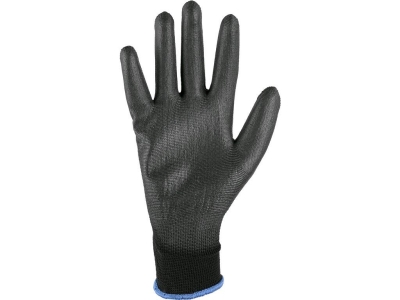 Ръкавици BRITA 0001-5 , черни , топени в полиуретан