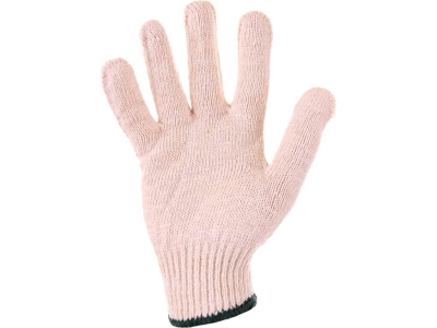 Ръкавици FLASH , текстил , бели , размер 10