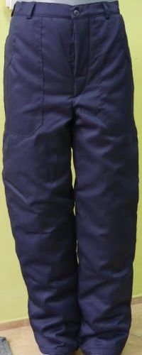Мъжки ватиран панталон Тъмно Син