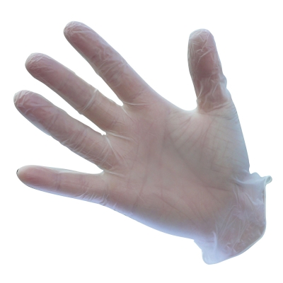 Талкирани винилни ръкавици за еднократна употреба A900 (кутия100 броя) 