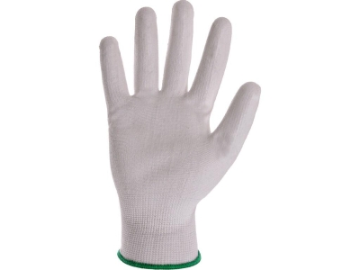 Ръкавици  BRITA 0001-4 , бели , топени в полиуретан