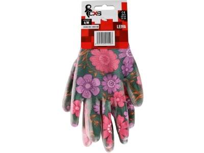 Ръкавици дамски CXS LEIVA , цветни ,  топени в полиуретан , размер 8
