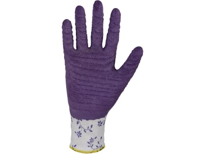 Ръкавици дамски CXS CHENA , цветни ,  топени в латексова пяна , размер 8