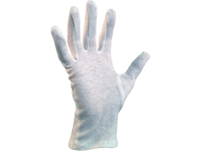 Ръкавици FAWA, текстил, бели